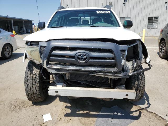 5TEJU62N36Z207334 - 2006 TOYOTA TACOMA DOUBLE CAB PRERUNNER WHITE photo 5