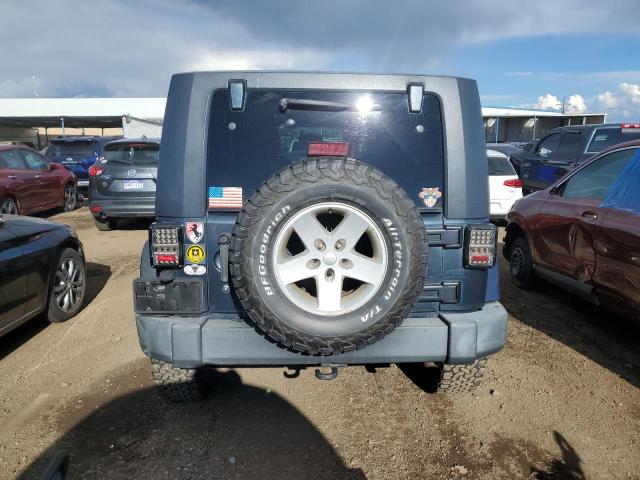 1J4GA591X7L112649 - 2007 JEEP WRANGLER SAHARA BLUE photo 6