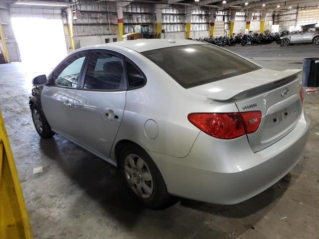 KMHDU46D68U321452 - 2008 HYUNDAI ELANTRA GLS SILVER photo 2