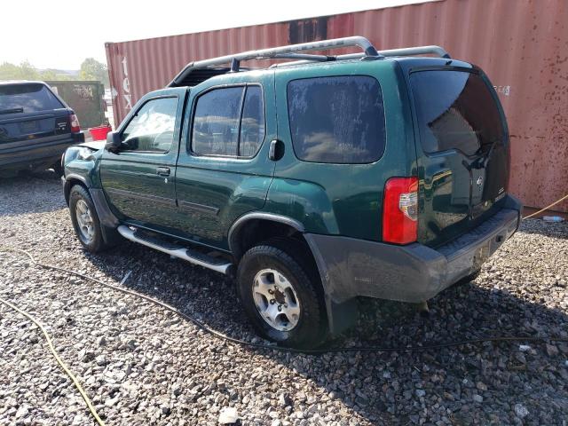 5N1ED28T11C531644 - 2001 NISSAN XTERRA XE GREEN photo 2