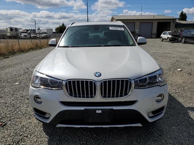 5UXWX9C53H0T09005 - 2017 BMW X3 XDRIVE28I WHITE photo 5