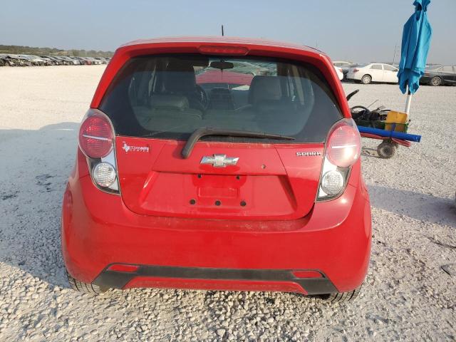 KL8CD6S95EC566539 - 2014 CHEVROLET SPARK 1LT RED photo 6