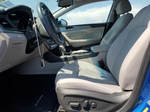 5NPE34AF5JH617504 - 2018 HYUNDAI SONATA SPORT BLUE photo 7