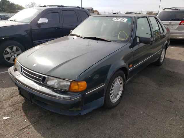 YS3CF48W6S1019265 - 1995 SAAB 9000 CDE GREEN photo 2