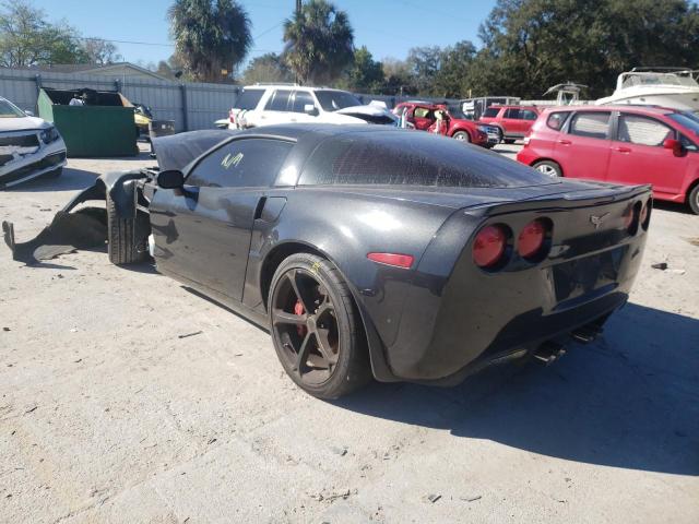 1G1YW2DW0C5102166 - 2012 CHEVROLET CORVETTE GRAND SPORT BLACK photo 3