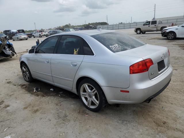 WAUDF78E57A201290 - 2007 AUDI A4 2.0T QUATTRO SILVER photo 2