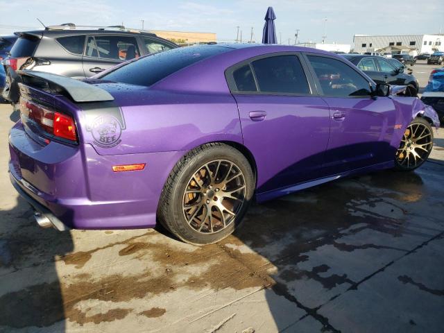 2C3CDXGJXDH672534 - 2013 DODGE CHARGER SUPER BEE PURPLE photo 3