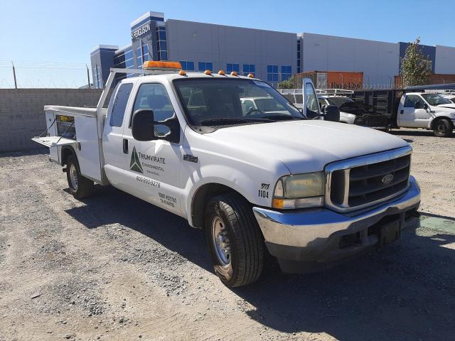 1FDSX34L12ED29009 - 2002 FORD F350 SRW SUPER DUTY WHITE photo 1