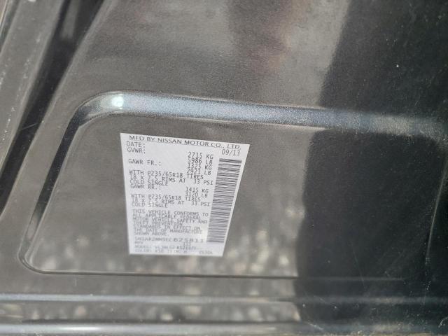 5N1AR2MM9EC625811 - 2014 NISSAN PATHFINDER S GRAY photo 13