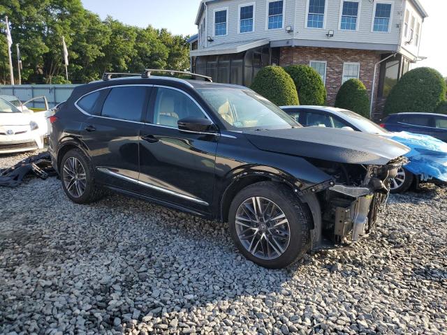5J8YE1H84SL025393 - 2025 ACURA MDX ADVANCE Սև լուսանկար 4