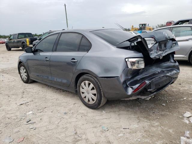 3VW2K7AJ1FM264866 - 2015 VOLKSWAGEN JETTA BASE 灰色 照片 2