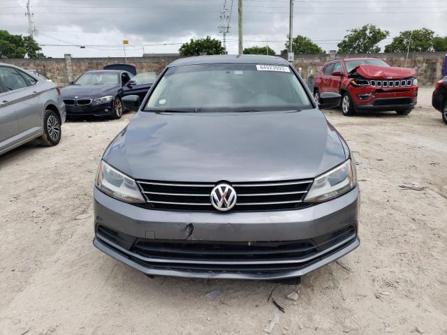 3VW2K7AJ1FM264866 - 2015 VOLKSWAGEN JETTA BASE 灰色 照片 5