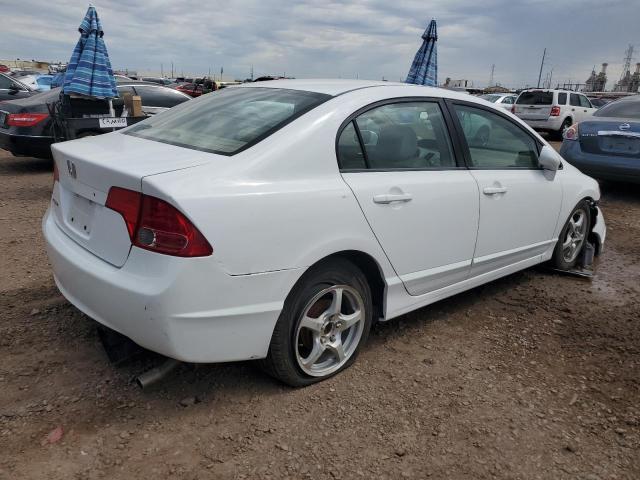 2HGFA16598H325786 - 2008 HONDA CIVIC LX WHITE photo 3