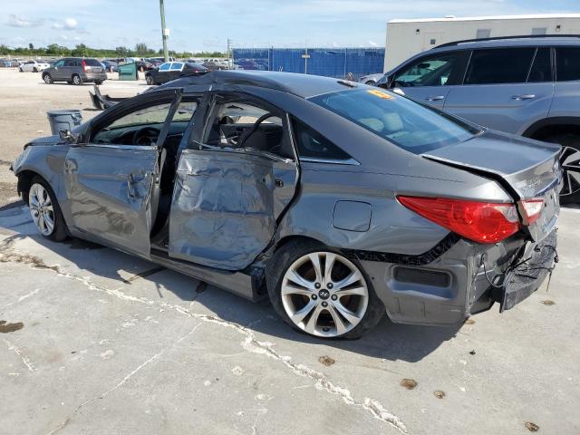 5NPEC4AC4DH694052 - 2013 HYUNDAI SONATA SE GRAY photo 2