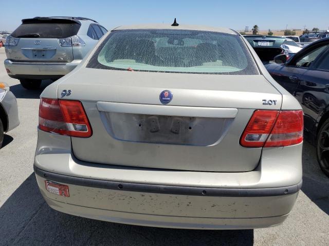 YS3FD49Y061146019 - 2006 SAAB 9-3 BEIGE photo 6