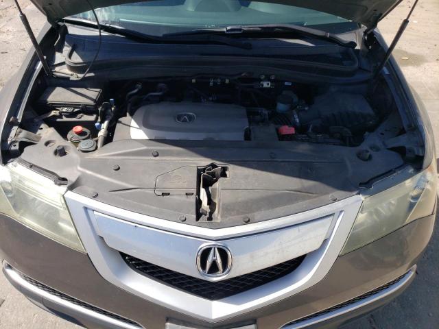 2HNYD2H61BH538873 - 2011 ACURA MDX TECHNOLOGY CHARCOAL photo 12