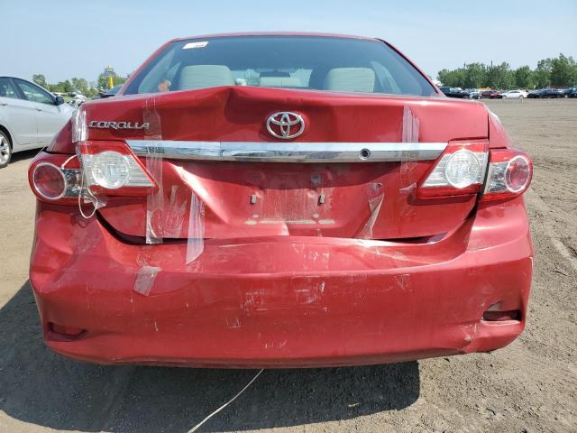 2T1BU4EE0BC730380 - 2011 TOYOTA COROLLA BASE 红色 照片 6