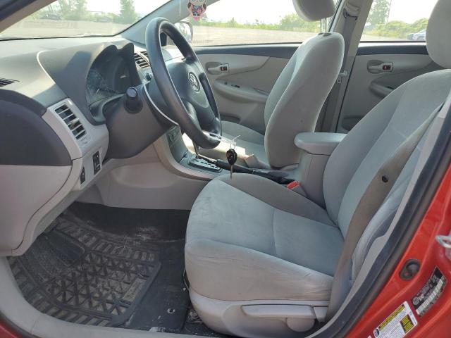 2T1BU4EE0BC730380 - 2011 TOYOTA COROLLA BASE 红色 照片 7
