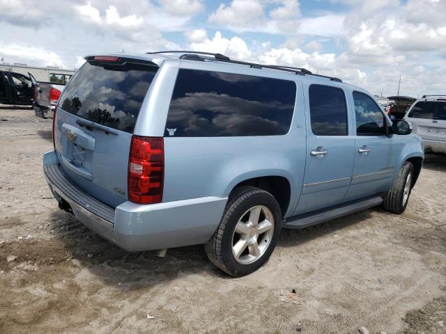 1GNSCKE07BR260423 - 2011 CHEVROLET SUBURBAN C1500 LTZ BLUE photo 3