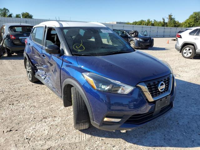 3N1CP5DV5LL533189 - 2020 NISSAN KICKS SR BLUE photo 1