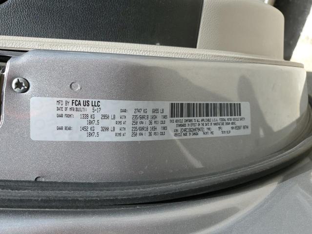 2C4RC1BG3HR794721 - 2017 CHRYSLER PACIFICA TOURING L 银色 照片 13