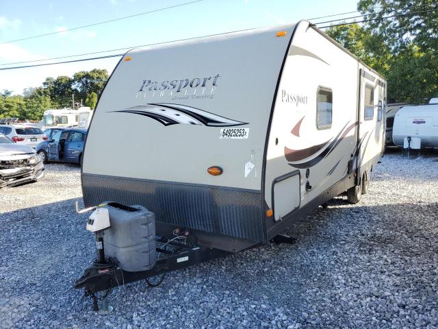 4YDT28928FT412696 - 2015 KEYSTONE PASSPORT 棕色 照片 2