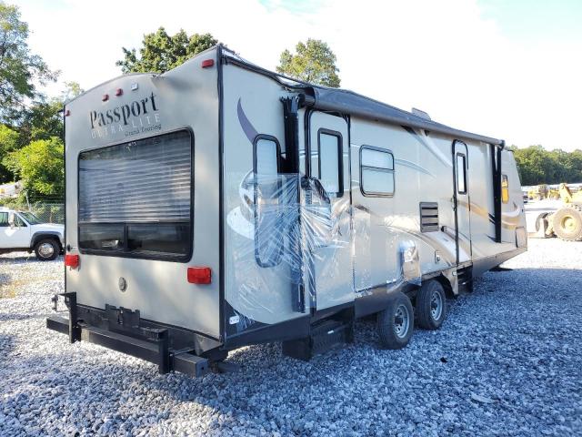 4YDT28928FT412696 - 2015 KEYSTONE PASSPORT 棕色 照片 4