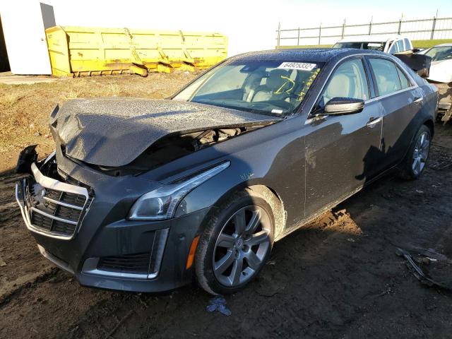 1G6AY5S30E0186490 - 2014 CADILLAC CTS PERFORMANCE COLLECTION Черный фото 2