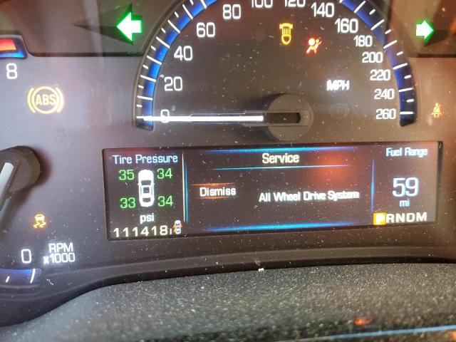 1G6AY5S30E0186490 - 2014 CADILLAC CTS PERFORMANCE COLLECTION Черный фото 8