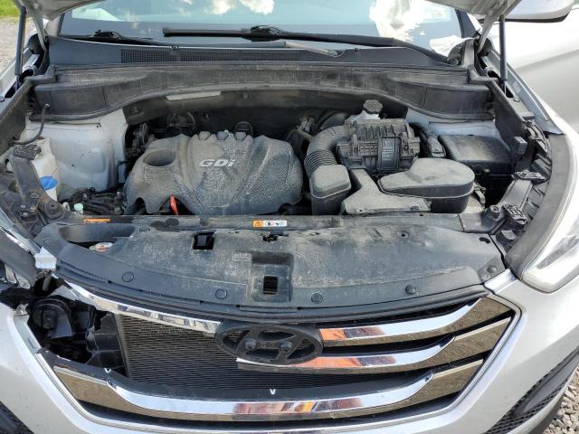 5XYZTDLB1GG369943 - 2016 HYUNDAI SANTA FE S SILVER photo 12