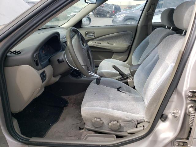 3N1CB51D51L445377 - 2001 NISSAN SENTRA XE CREAM photo 7