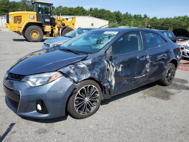 2T1BURHE9EC159730 - 2014 TOYOTA COROLLA L GRAY photo 1