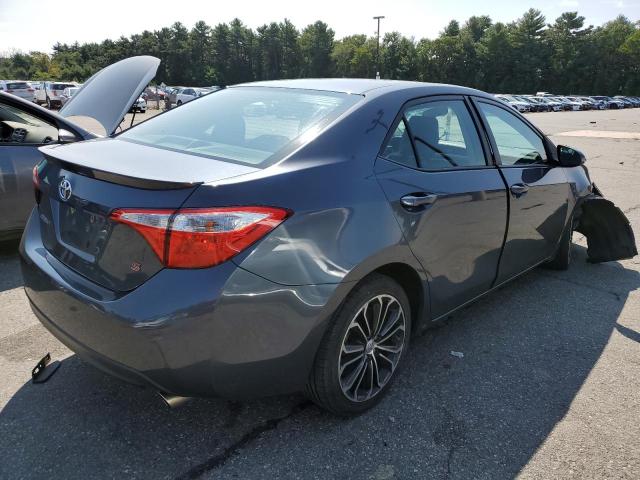 2T1BURHE9EC159730 - 2014 TOYOTA COROLLA L GRAY photo 3