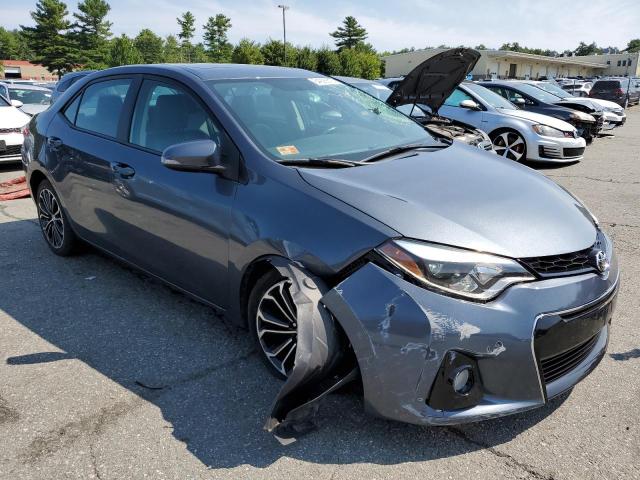 2T1BURHE9EC159730 - 2014 TOYOTA COROLLA L GRAY photo 4