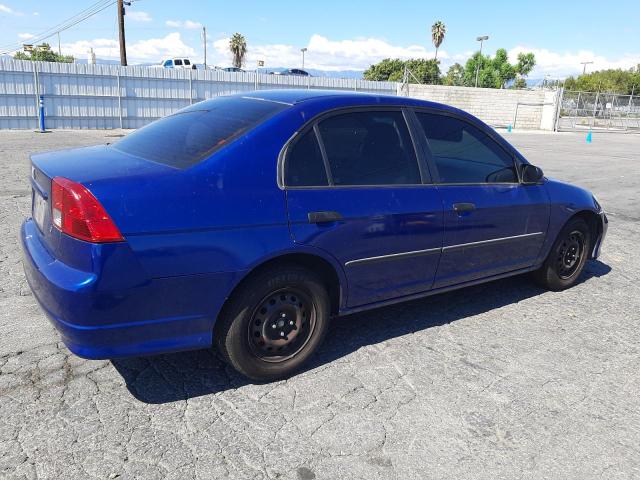 2HGES16324H599719 - 2004 HONDA CIVIC DX VP BLUE photo 3