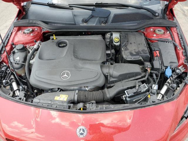 WDDSJ4GB2JN536544 - 2018 MERCEDES-BENZ CLA 250 4MATIC RED photo 11