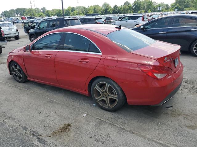 WDDSJ4GB2JN536544 - 2018 MERCEDES-BENZ CLA 250 4MATIC RED photo 2