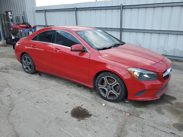 WDDSJ4GB2JN536544 - 2018 MERCEDES-BENZ CLA 250 4MATIC RED photo 4