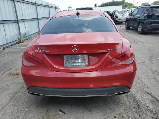 WDDSJ4GB2JN536544 - 2018 MERCEDES-BENZ CLA 250 4MATIC RED photo 6