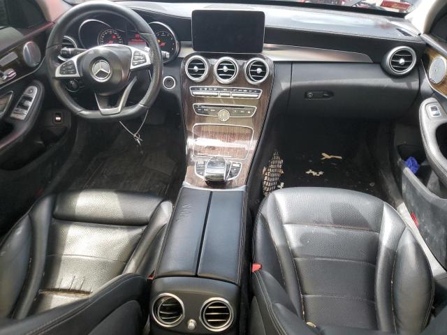 55SWF4KB7GU166072 - 2016 MERCEDES-BENZ C 300 4MATIC GRAY photo 8