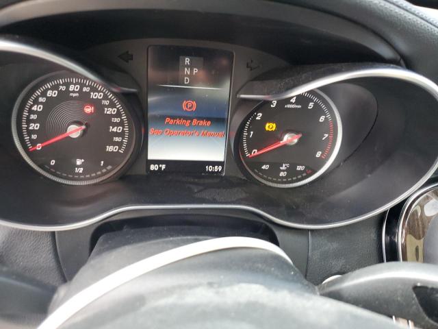 55SWF4KB7GU166072 - 2016 MERCEDES-BENZ C 300 4MATIC GRAY photo 9