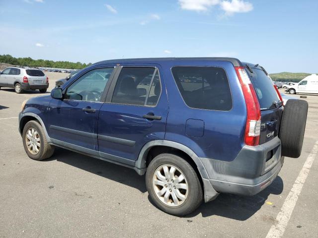 JHLRD788X5C054221 - 2005 HONDA CR-V EX BLUE photo 2