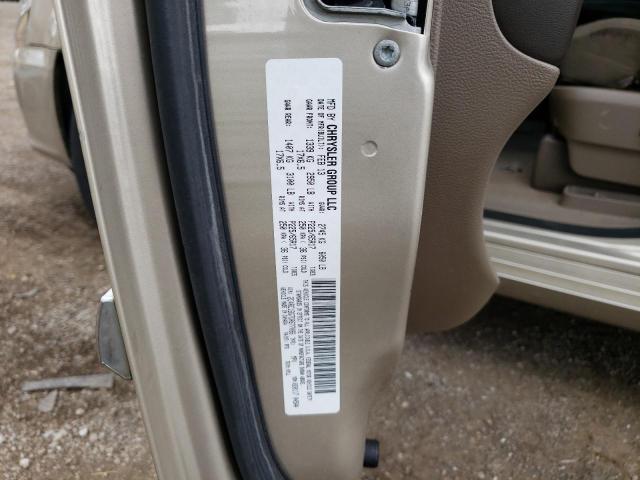 2C4RC1BG7DR677086 - 2013 CHRYSLER TOWN & COU TOURING 金色 照片 13