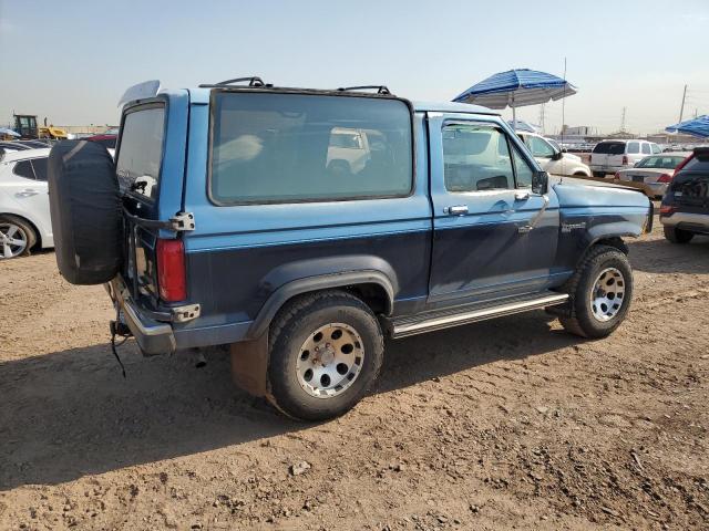 1FMCU14T6HUC51990 - 1987 FORD BRONCO II TURQUOISE photo 3