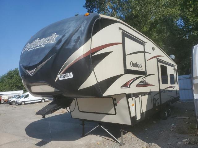 4YDF29625EB452715 - 2014 KEYSTONE CAMPER TAN photo 2