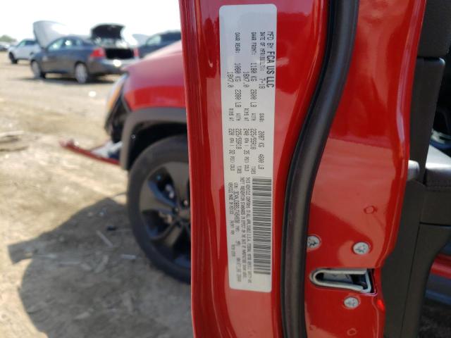 3C4NJDBB9JT454938 - 2018 JEEP COMPASS LATITUDE RED photo 12