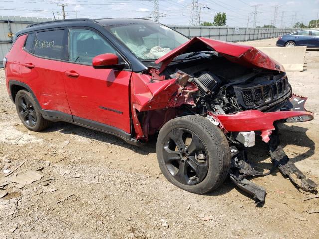 3C4NJDBB9JT454938 - 2018 JEEP COMPASS LATITUDE RED photo 4