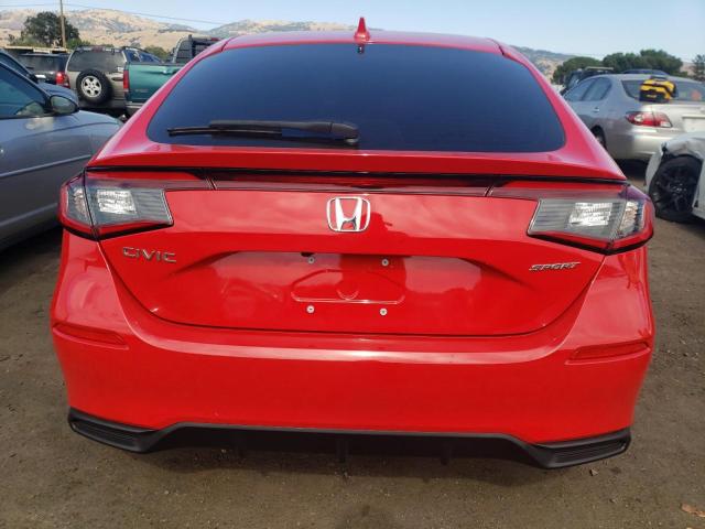 19XFL2G80PE018296 - 2023 HONDA CIVIC SPORT 红色 照片 6