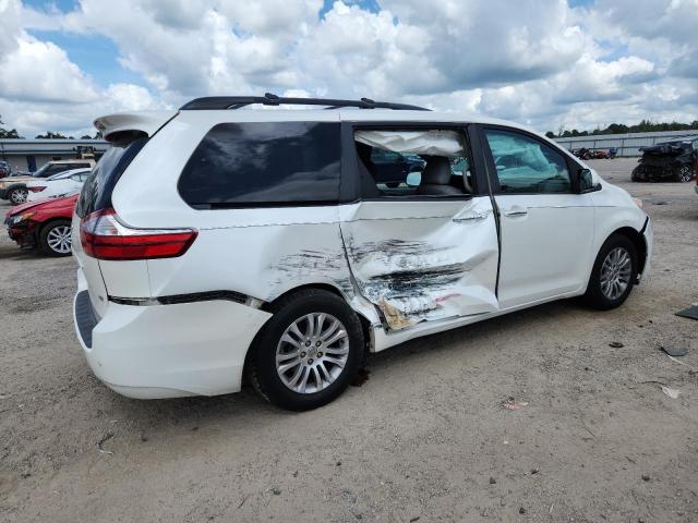 5TDYK3DCXFS687531 - 2015 TOYOTA SIENNA XLE WHITE photo 3