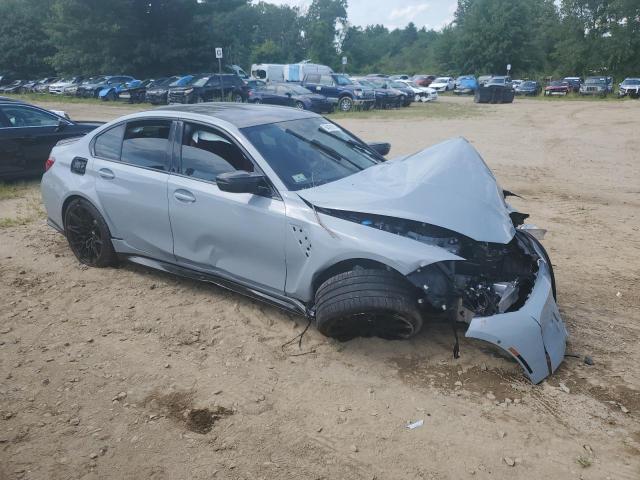 WBS33AY02PFR37513 - 2023 BMW M3 COMPETITION ნაცრისფერი ფოტო 4